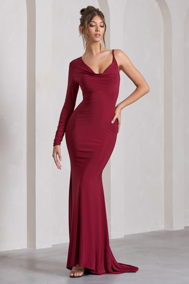 Robe rouge cerise new arrivals