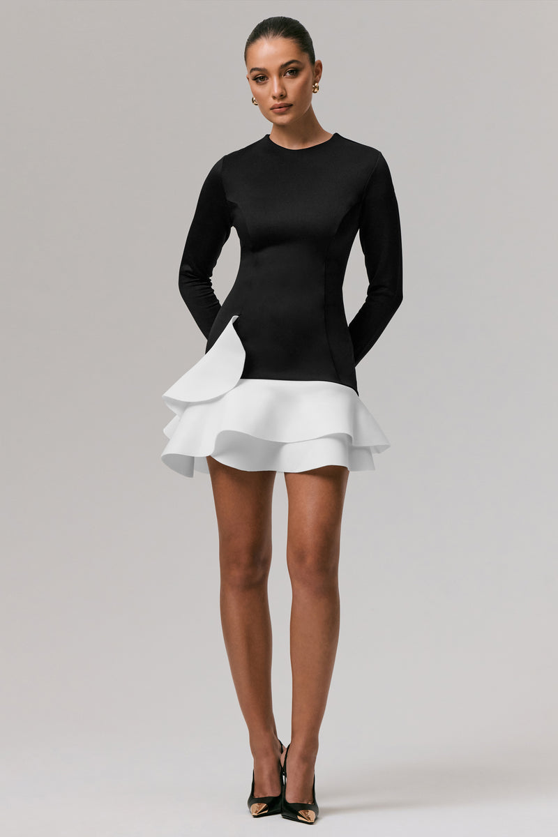 Robe À Pois Sans Manches Ourlet A