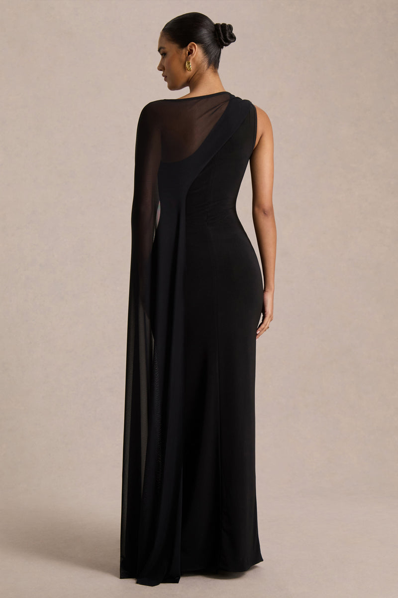 Robe London Times Noire Taille 22W - Coupe Fit & Flare, Polyester, Neuf Avec Étiquettes