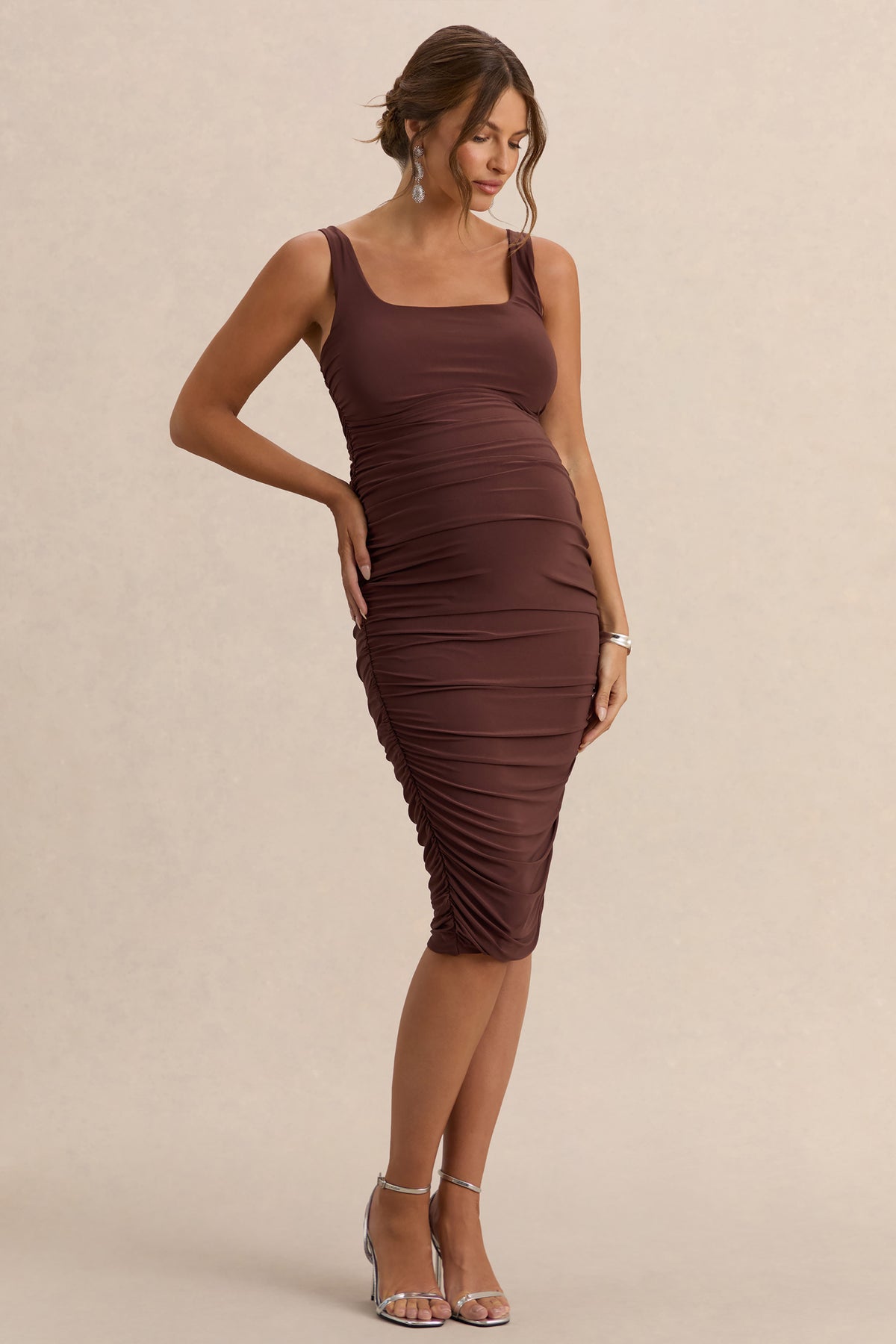 ECM_HR_CL128472021---Lisbon-Brown-Maternity-Square-Neck-Ruched-Midi-Dress-2.jpg