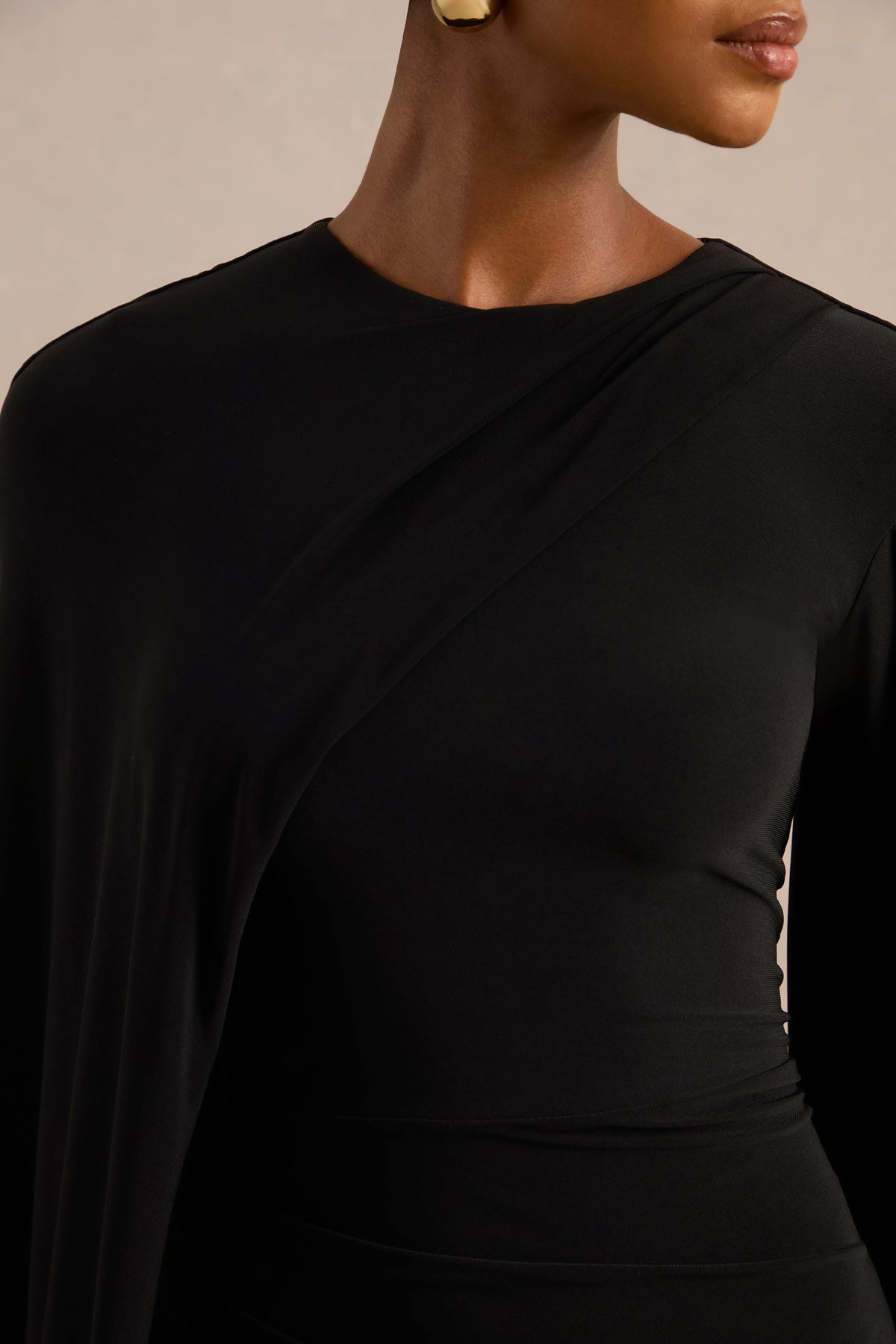 ECM_HR_CL129887002 - Magdelena _ Black Asymmetric Cape Maxi Dress4.jpg
