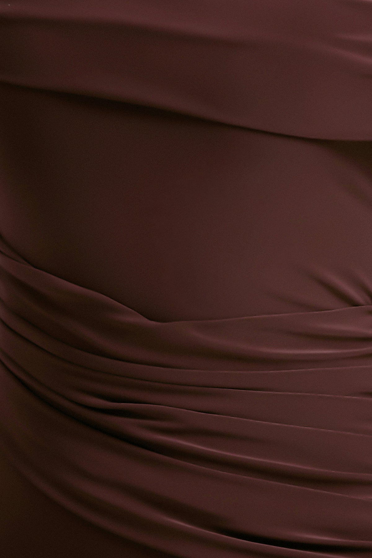HR_CL135173022_Valina | Brown Ruched Asymmetric Maxi Dress With Drape_06.jpg