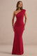 ECM_HR_CL136172100 - Mardi Red Asymmetric Maxi Dress With Ruching0.jpg