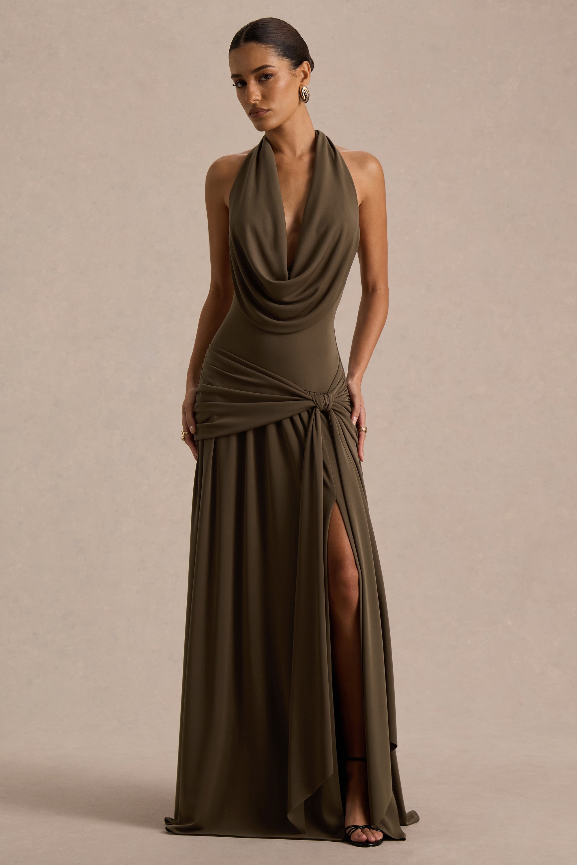 HR_CL136251031 - Mist Olive Plunge-Neck Split Maxi Dress 06H.jpg