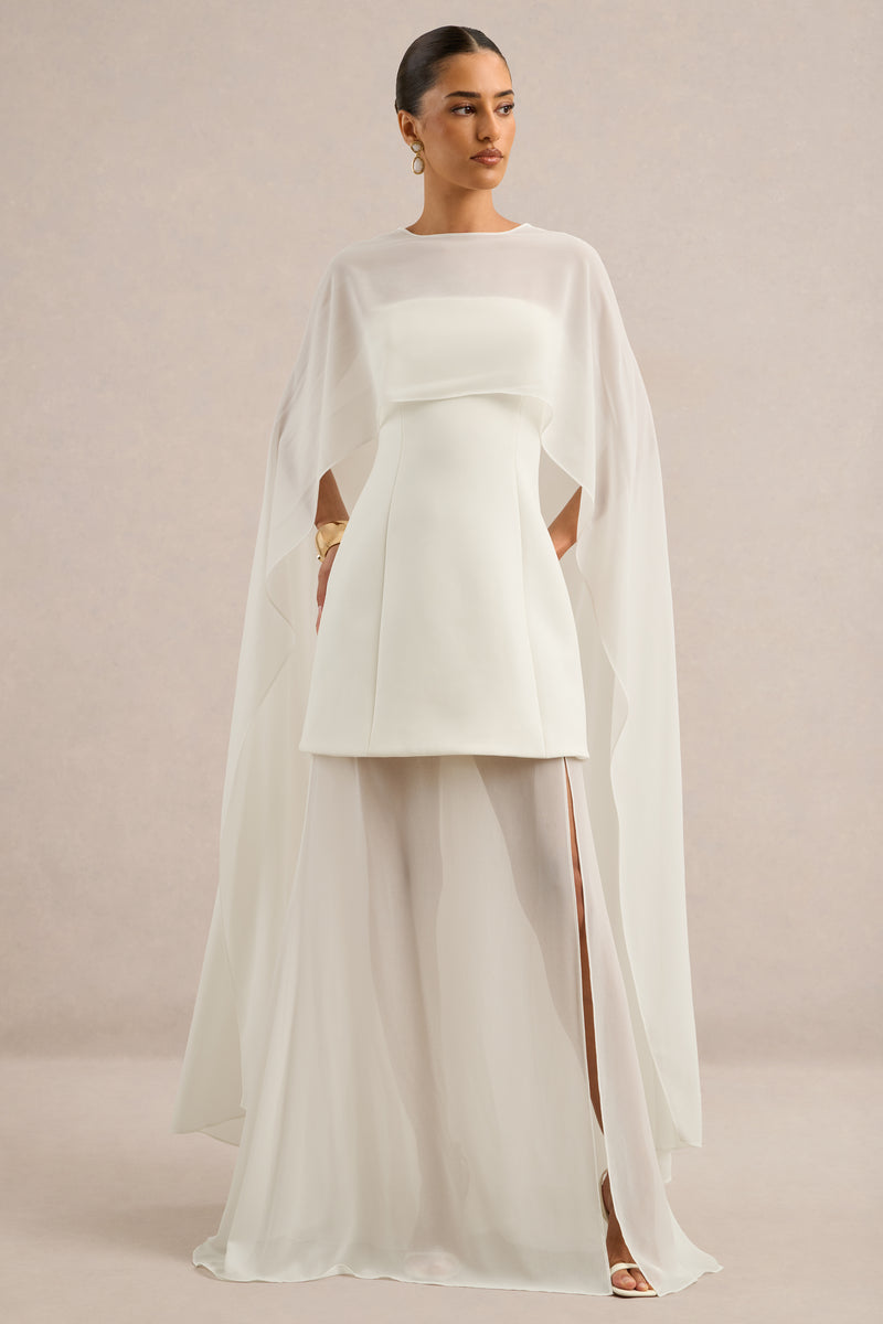 ECM_HR_CL136957110 - Chessa _ White Boat-Neck Maxi Dress With Sheer Cape0.jpg