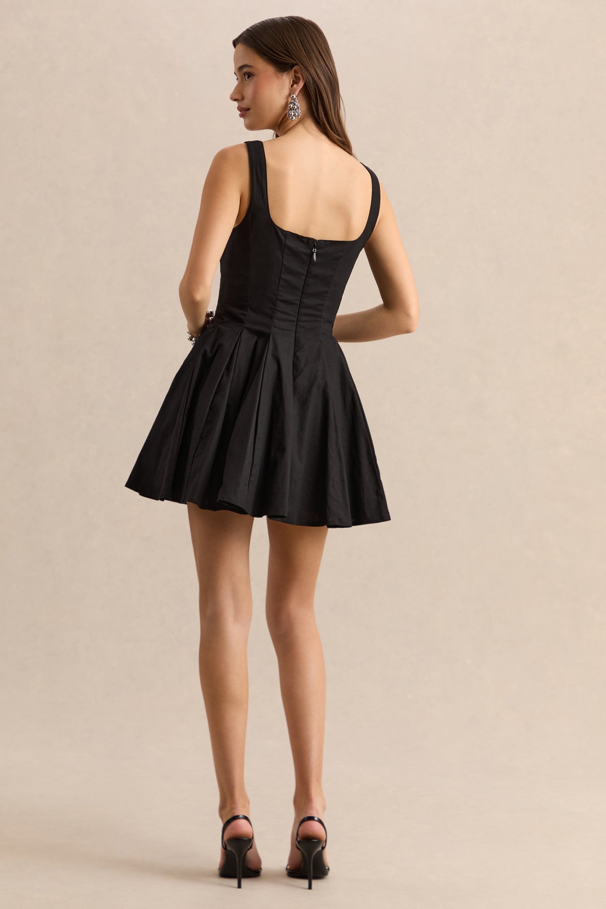 ECM_HR_CL137198001 - Brioria - Black Square-Neck Skater Mini Dress 12.jpg