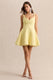 ECM_HR_CL137224121 - Morgania - Lemon Boucle Plunge-Neck Mini Dress 01_HERO.jpg