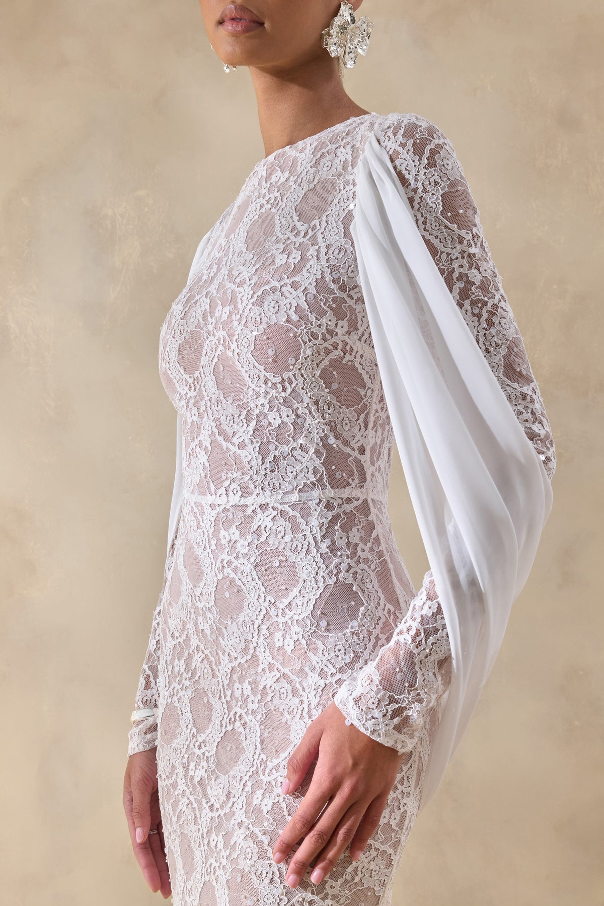 ECM_HR_CL137239110 - Nabina | White Lace Crew-Neck Maxi Dress With Draped Back-Detail 0.jpg