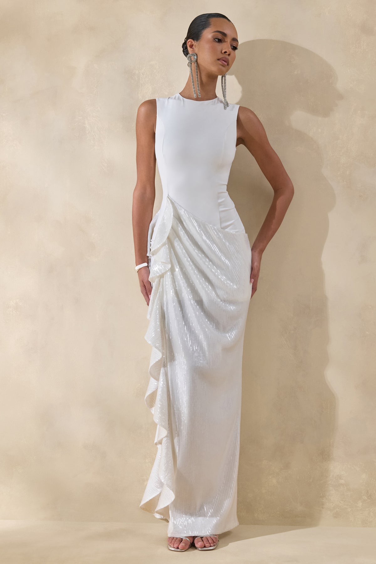 ECM_HR_CL137249110 - Ada | White Crew-Neck Maxi Dress With Sheer Skirt And Ruffled Detailing4.jpg