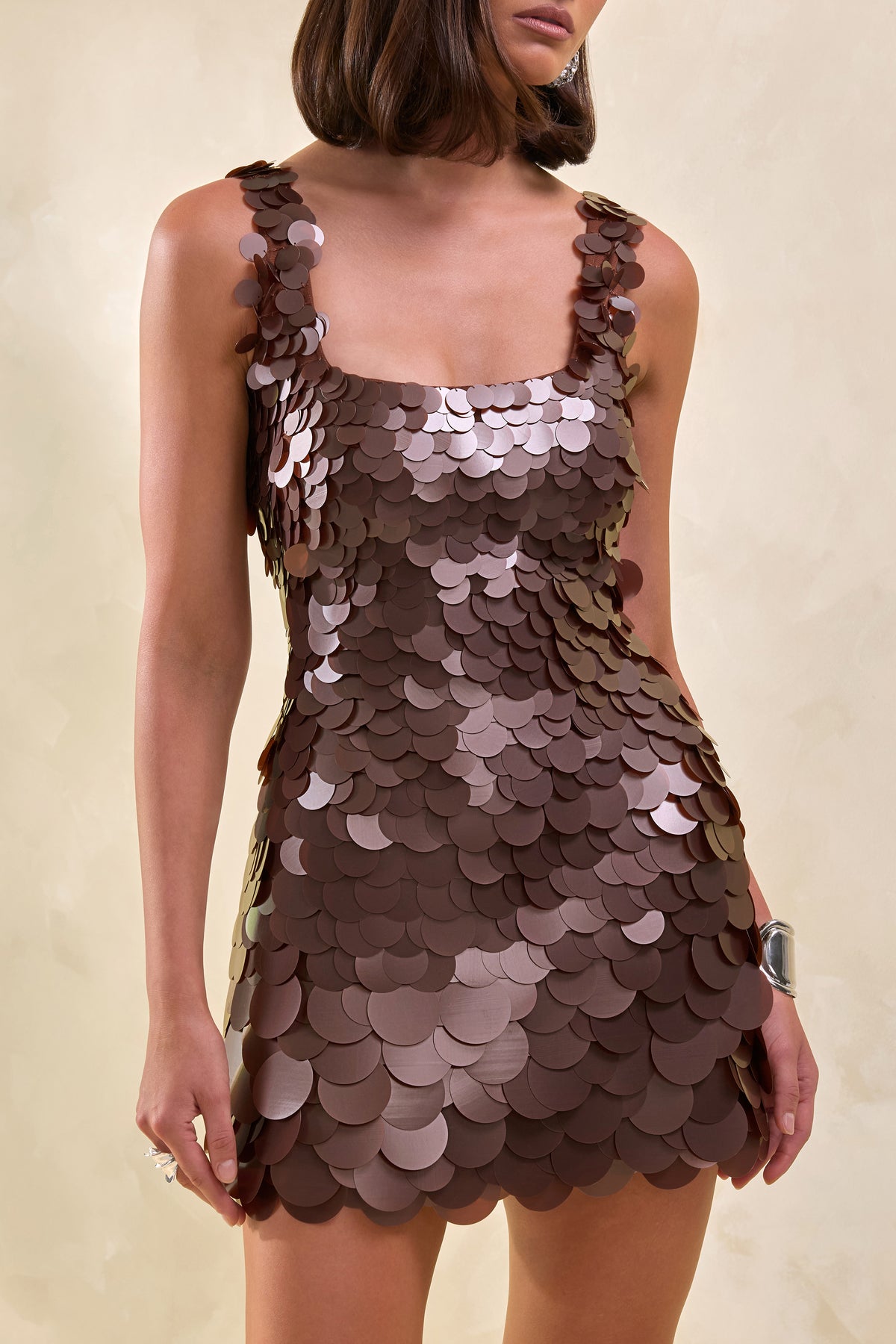 ECM_HR_CL137250022 - Sophia _ Brown Sequin Square-Neck Mini Dress 3.jpg