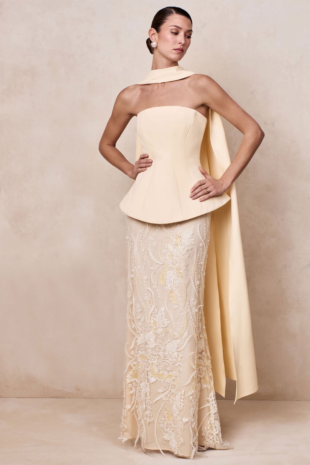 ECM_CL137258121 - Lorna _ Lemon Bandeau Maxi Dress With Scarf 02.jpg