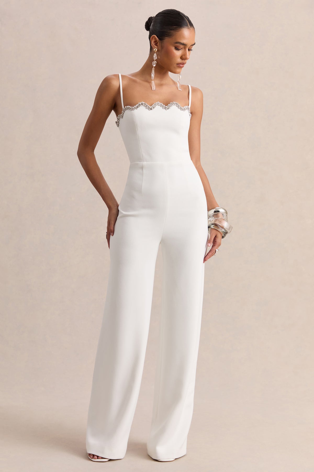 ECM_HR_CL137262110 - Calira _ White Scalloped Square-Neck Jumpsuit 01.jpg