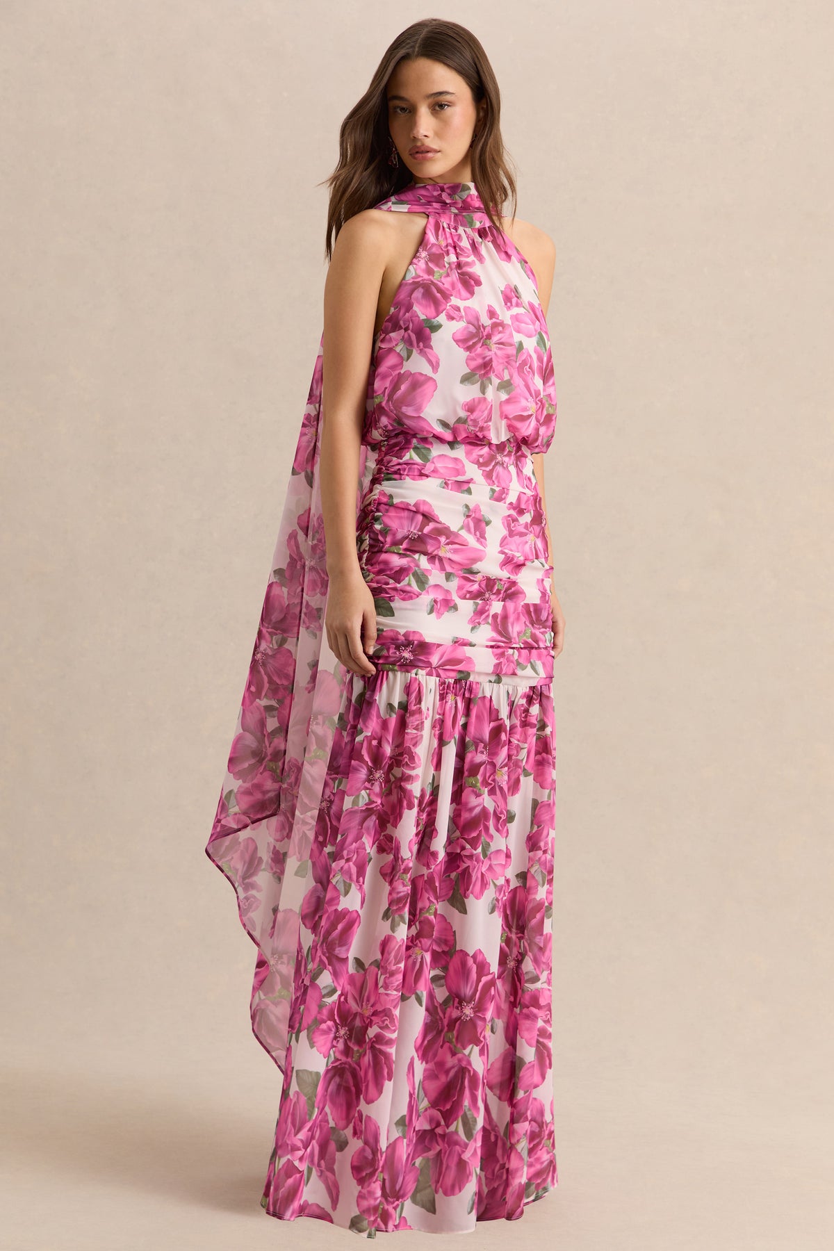 ECM_HR_CL137289084 - Veronique - Pink Hibiscus Floral Halter-Neck Maxi Dress 03.jpg