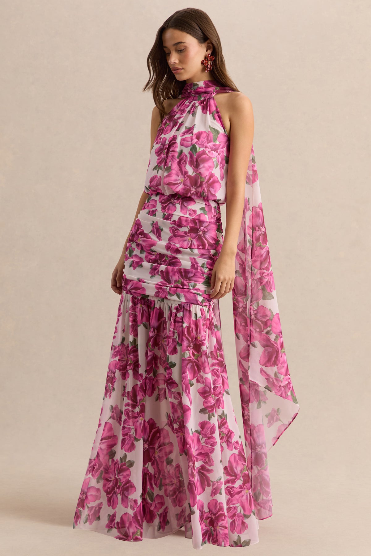 ECM_HR_CL137289084 - Veronique - Pink Hibiscus Floral Halter-Neck Maxi Dress 04.jpg