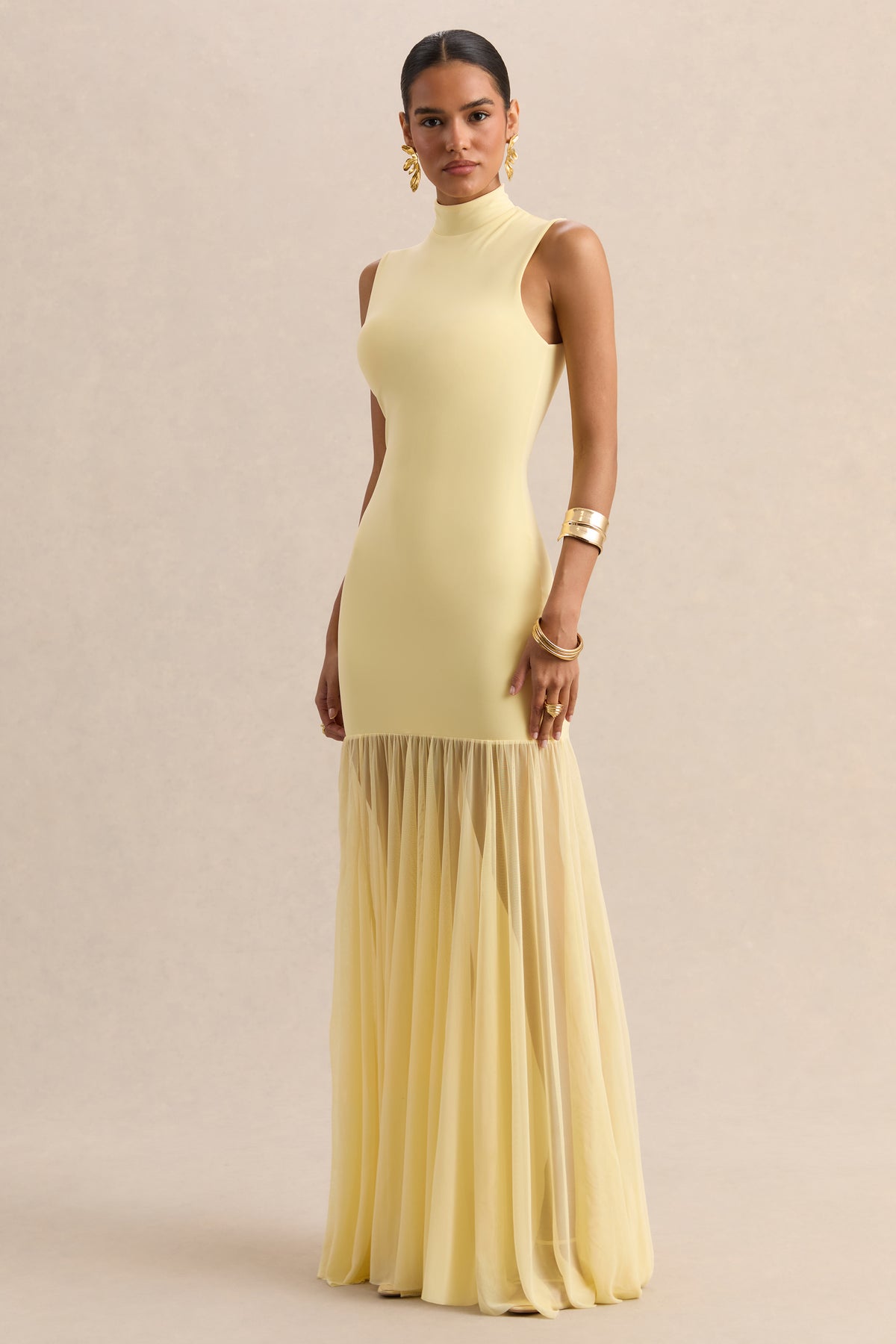 ECM_HR_CL137295121 - Felina - Lemon High-Neck Maxi Dress With Sheer-Skirt 06.jpg