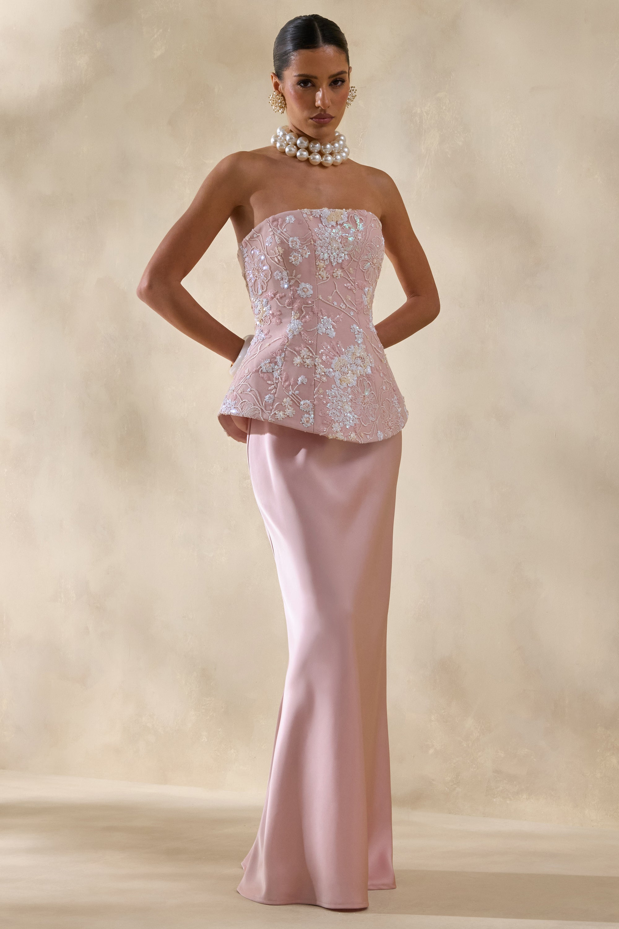 ECM_HR_CL137305084 - Corvina | Pink Embellished Floral Bandeau Corset Maxi Dress 4.jpg