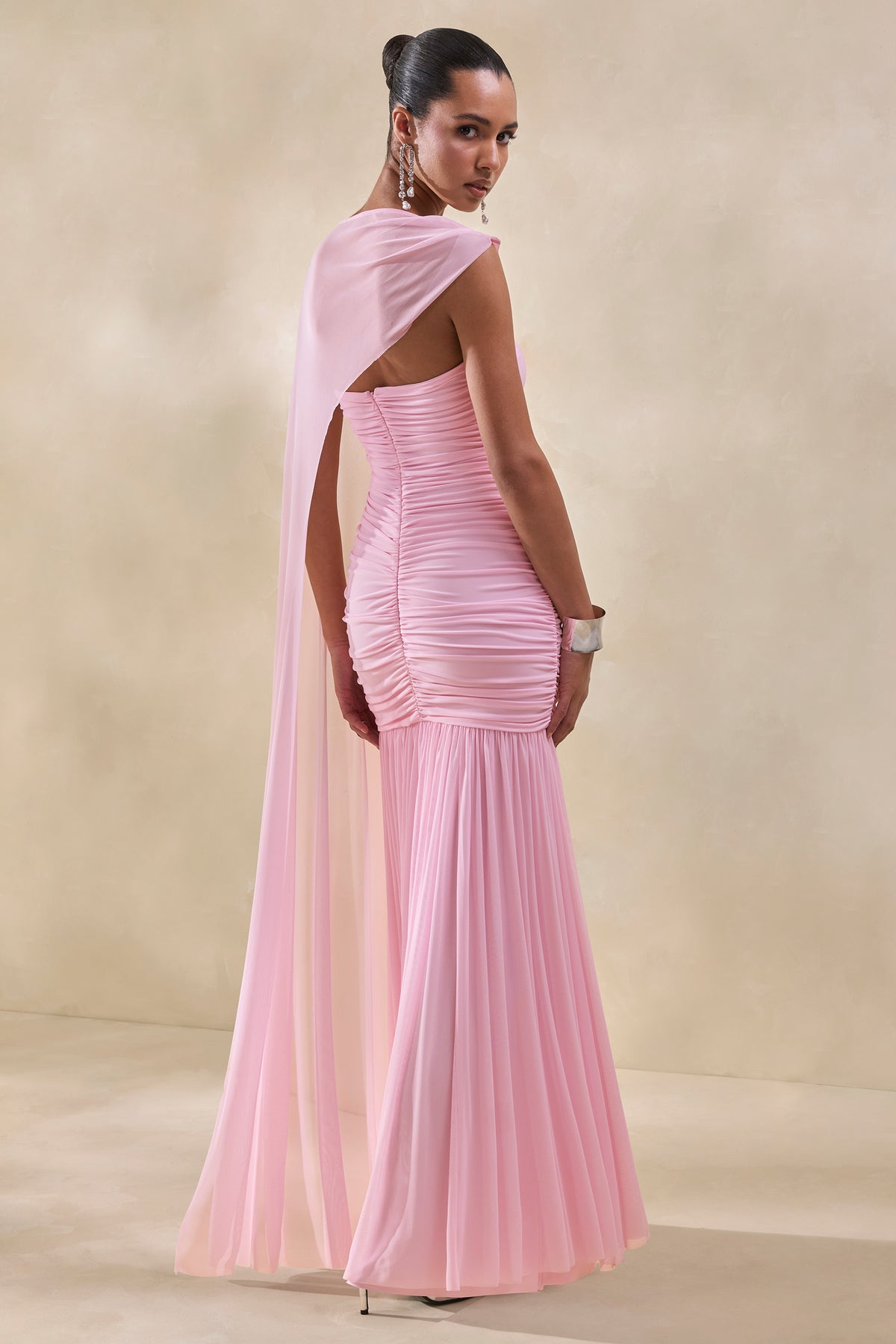 ECM_HR_CL137316084 - Ivanka _ Pink Bandeau Maxi Dress With Cape Sleeve 7.jpg