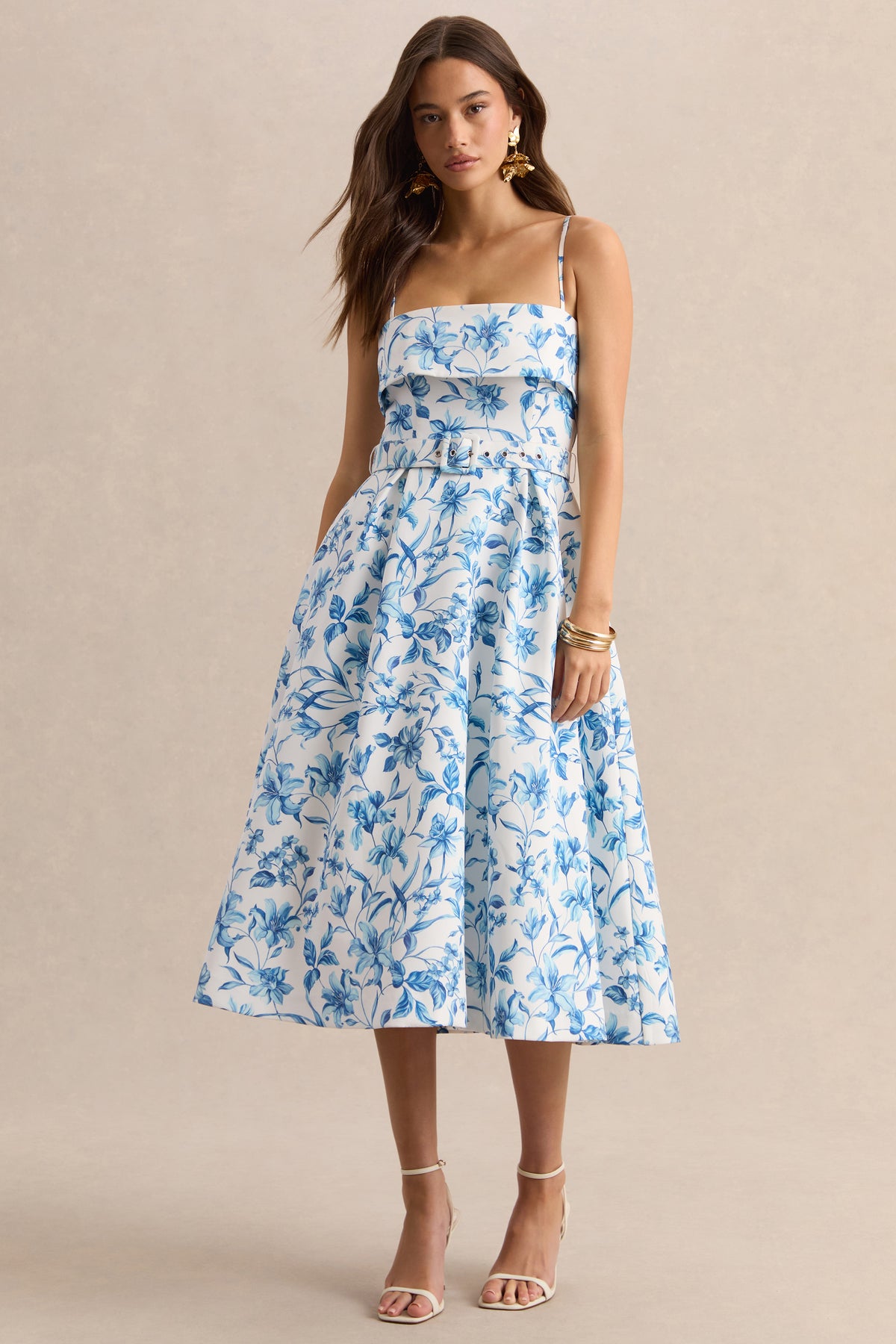ECM_HR_CL137336153 - Devina - Blue Porcelain Print Square-Neck Belted Midi-Dress 06.jpg