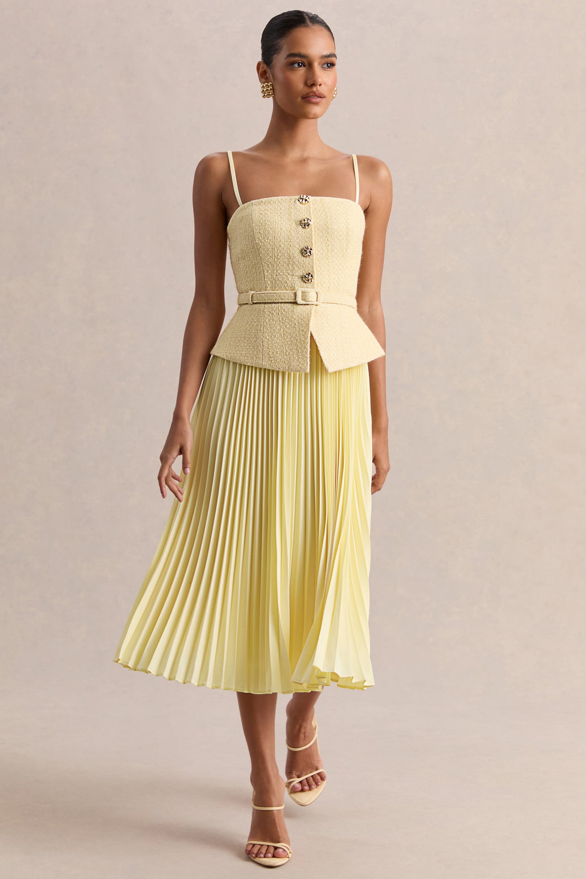 ECM_HR_CL137350121 - Lizzy _ Lemon Square-Neck Midi Dress With Pleated-Skirt 01.jpg