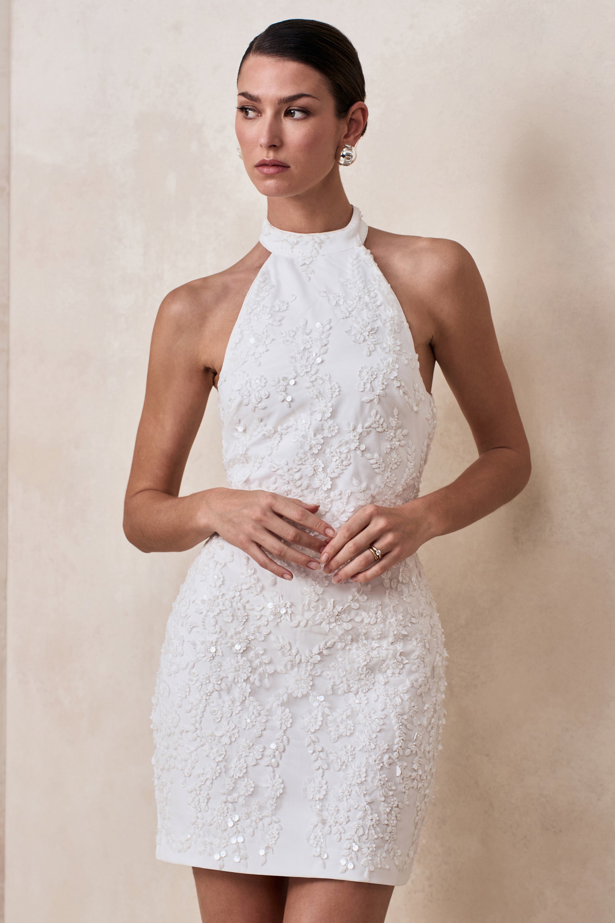 ECM_CL137367110 - Penelope _ White Embellished High Neck Mini Dress 04 .jpg