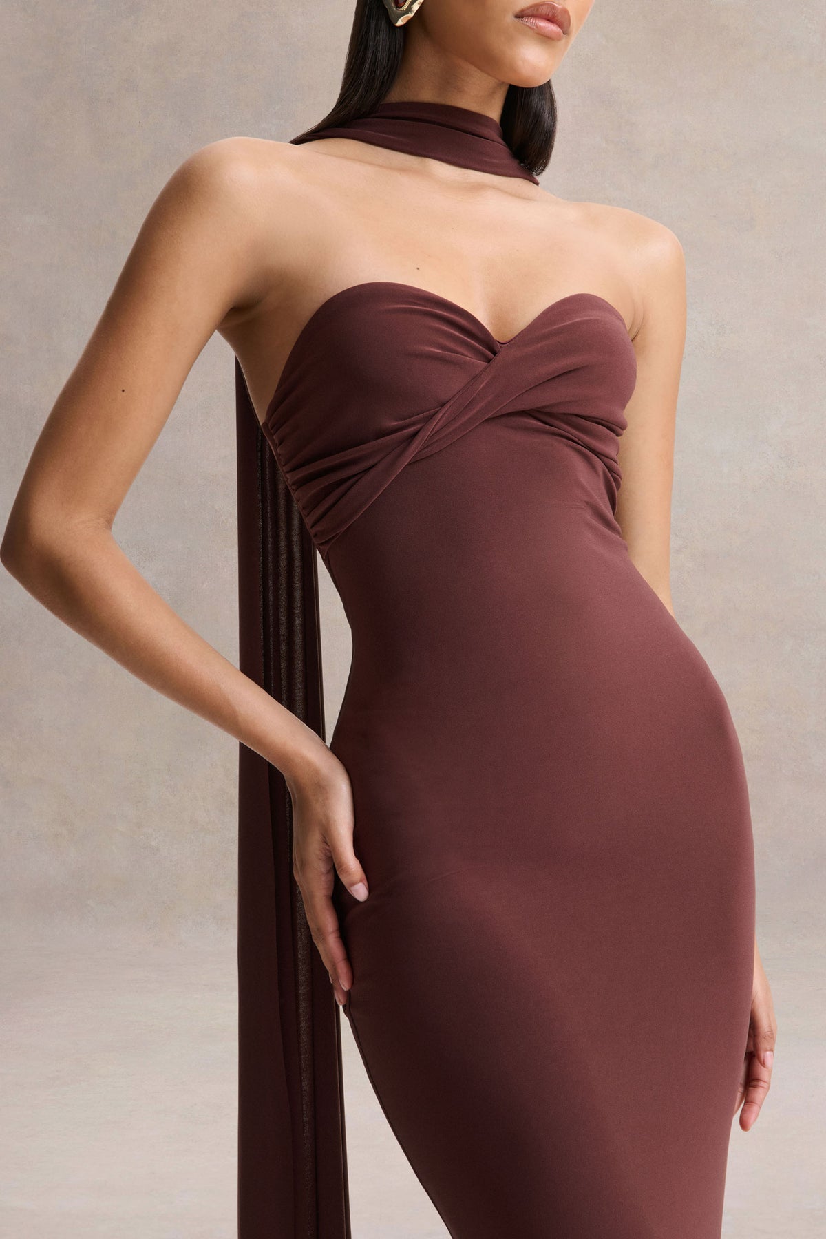 BGR_HR_CL137483021 - Sheila - Dark Brown Bandeau Maxi Dress With Scarf Detail_036.jpg