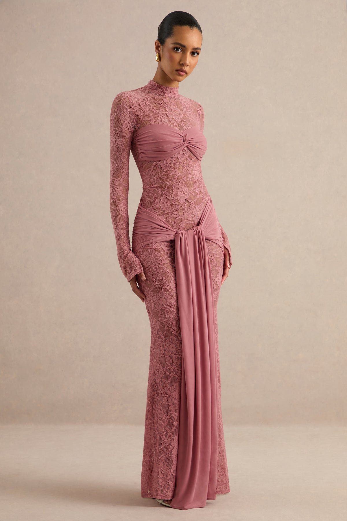 ECM_HR_CL137553082 - Akira _ Blush Pink Lace Maxi Dress With Sash-Detail 1.jpg