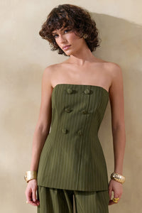 CL137641031 - Fable | Olive Pinstripe Bandeau Tailored-Top 4.jpg