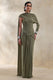 ECM_HR_CL137653031 - Trisara | Olive Asymmetric-Neck Maxi Dress With Gathered-Detailing And Sash 0.jpg