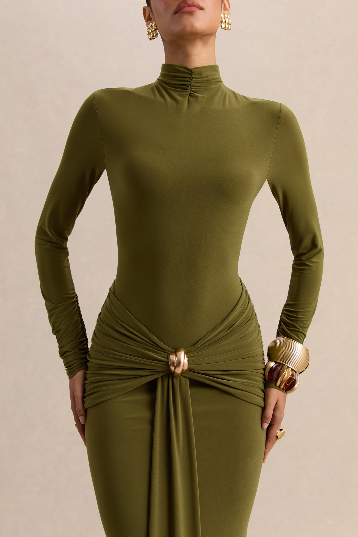ECM-HR-CL137678031---Ambrette---Olive-High-Neck-Maxi-Dress-With-Gathered-Detailing-04.jpg