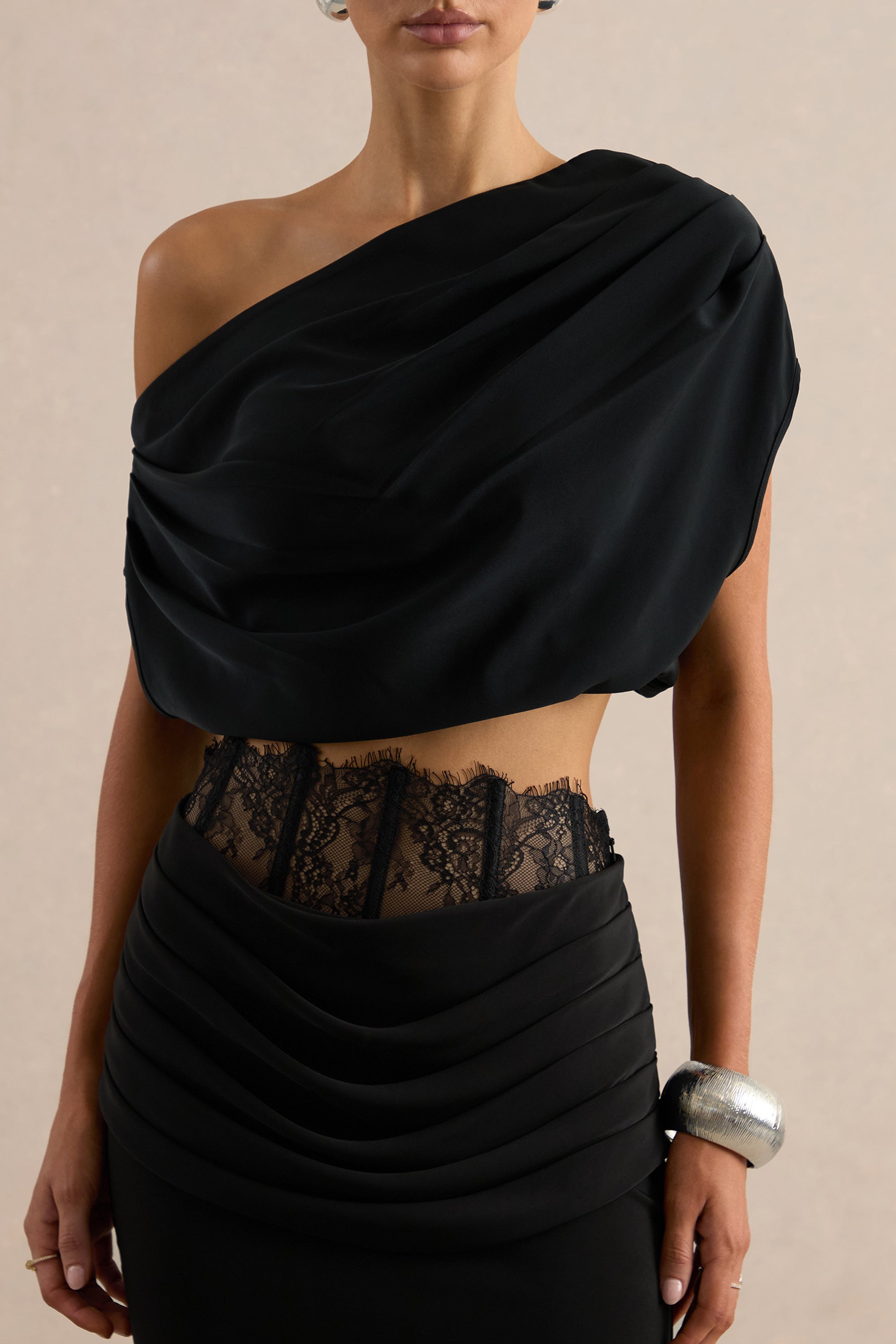 ECM_HR_CL137857001 - Yaselle | Black Satin Asymmetric-Neck Crop-Top 7.jpg