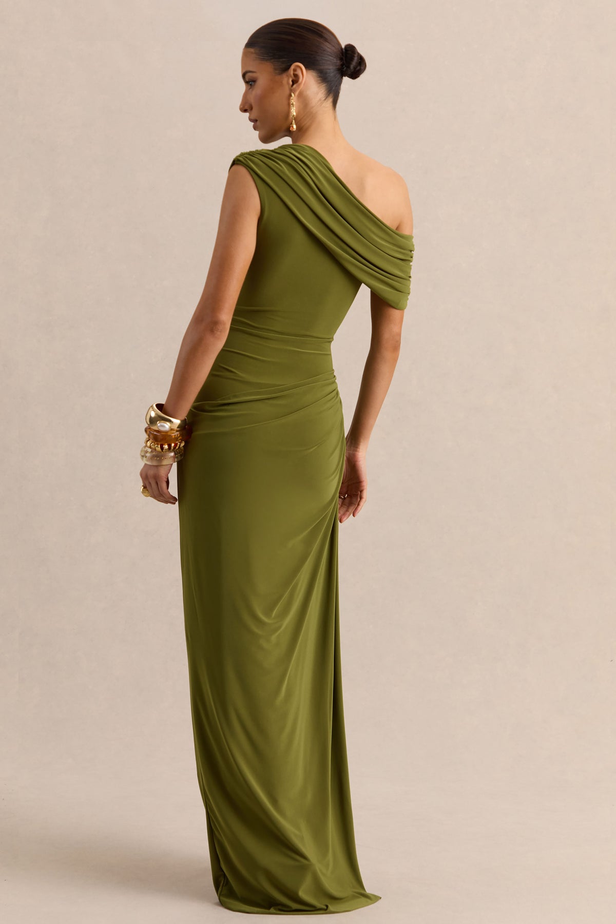 CL13787403706---Avialee-_-Green-Asymmetric-Neck-Maxi-Dress-With-Gathered-Detailing-And-Sash_BACKSHOT.jpg
