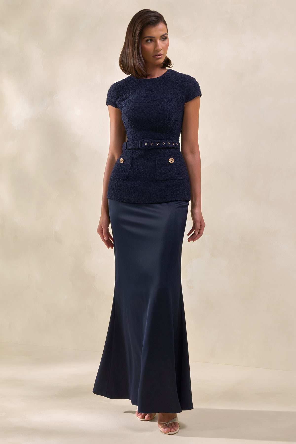 ECM_HR_CL137915010 - Whispera _ Navy Crew-Neck Maxi Dress With Satin Skirt And Pocket-Details 2.jpg
