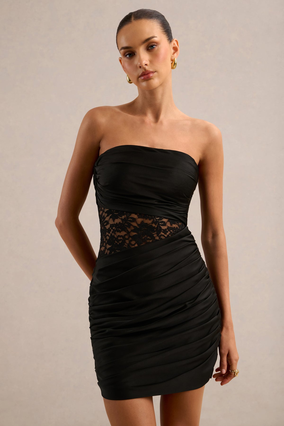 ECM_HR_CL138037001 - Corisse _ Black Bandeau Satin Mini-Dress With Lace-Detailing2.jpg