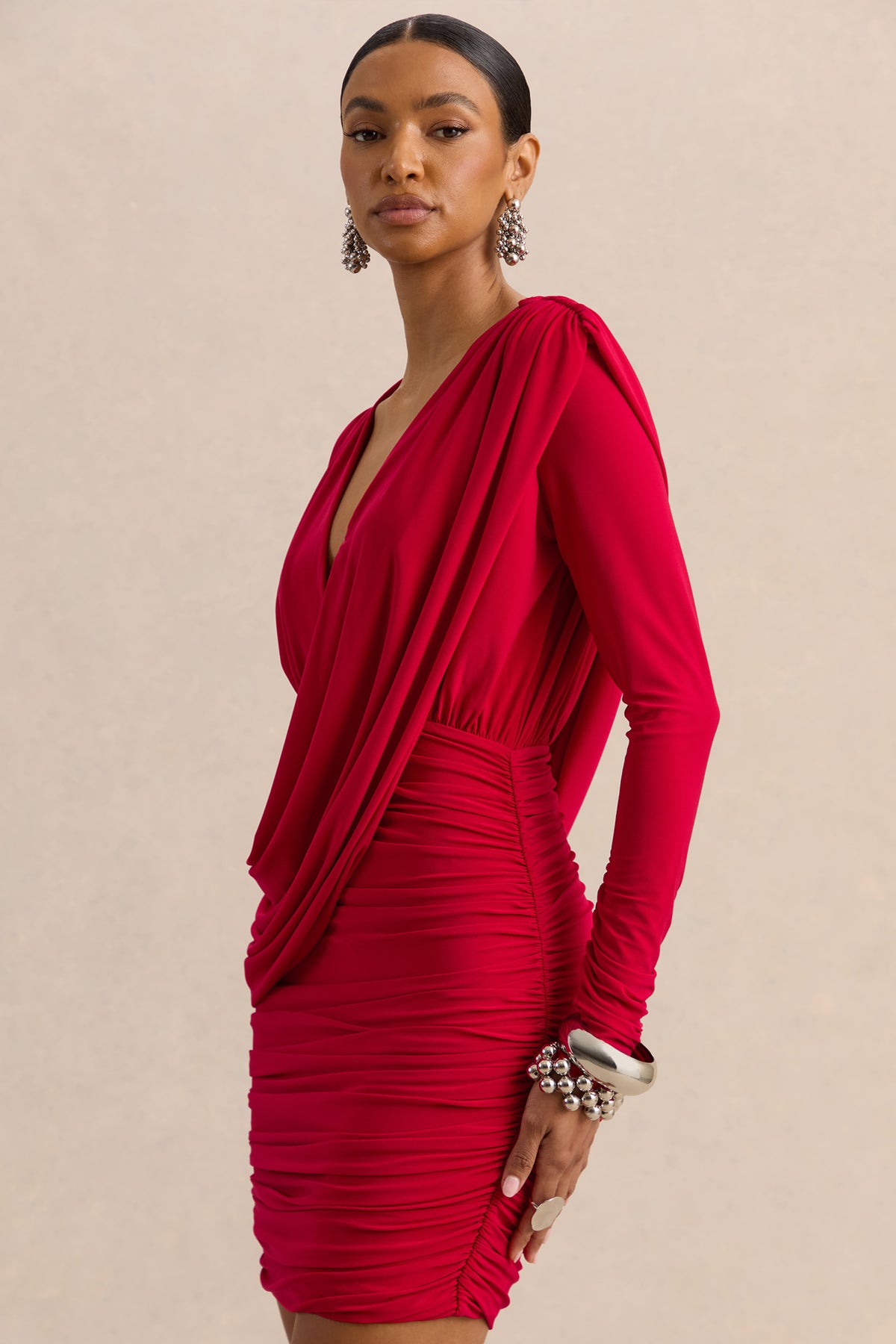 ECM_HR_CL138101100---Ajana---Red-Plunge-Neck-Wrapped-Mini-Dress-2.jpg