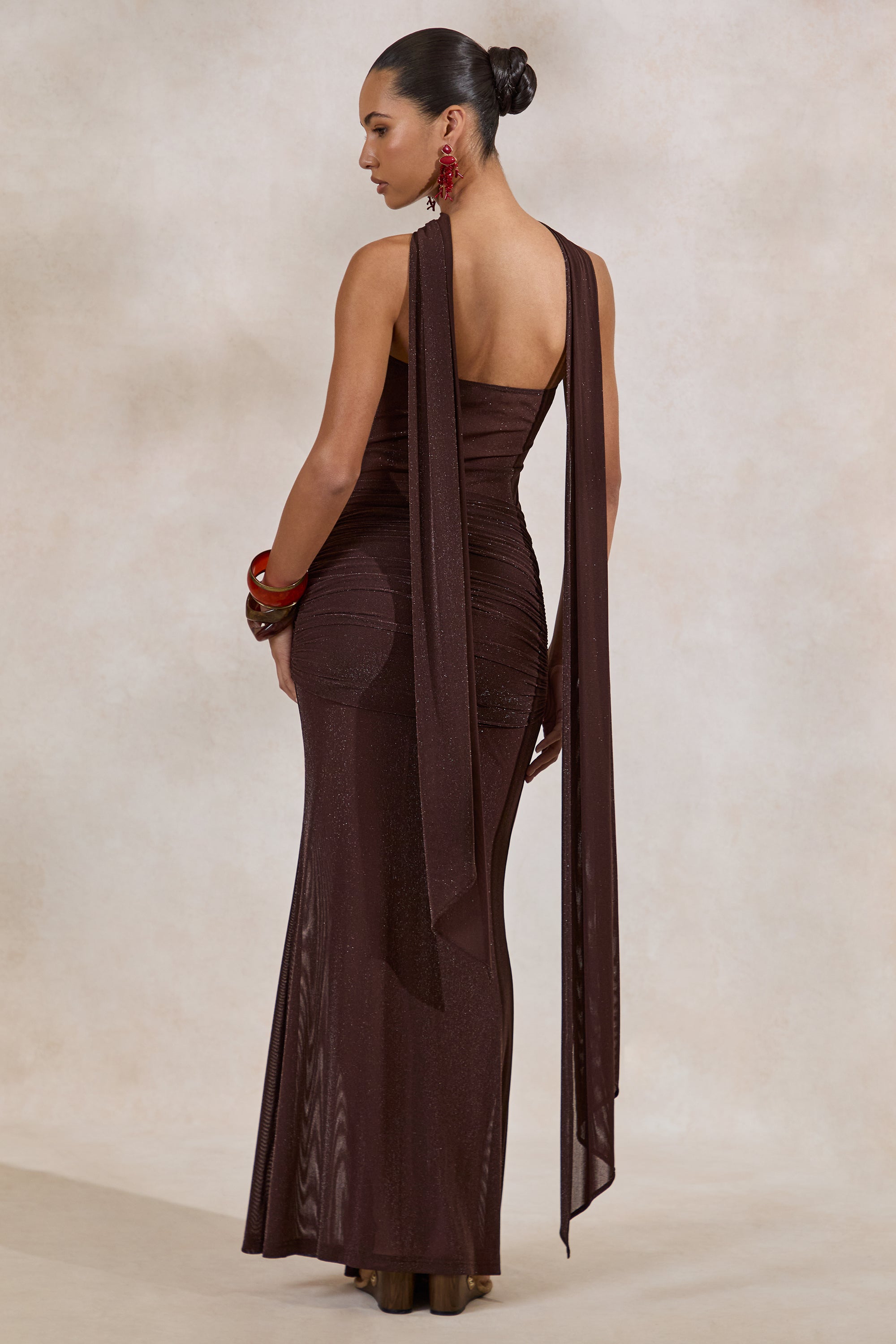 ECM_HR_CL138119021 - Ursa _ Brown Bandeau-Neck Maxi Dress With Scarf Detail And Gathered Detailing7.jpg