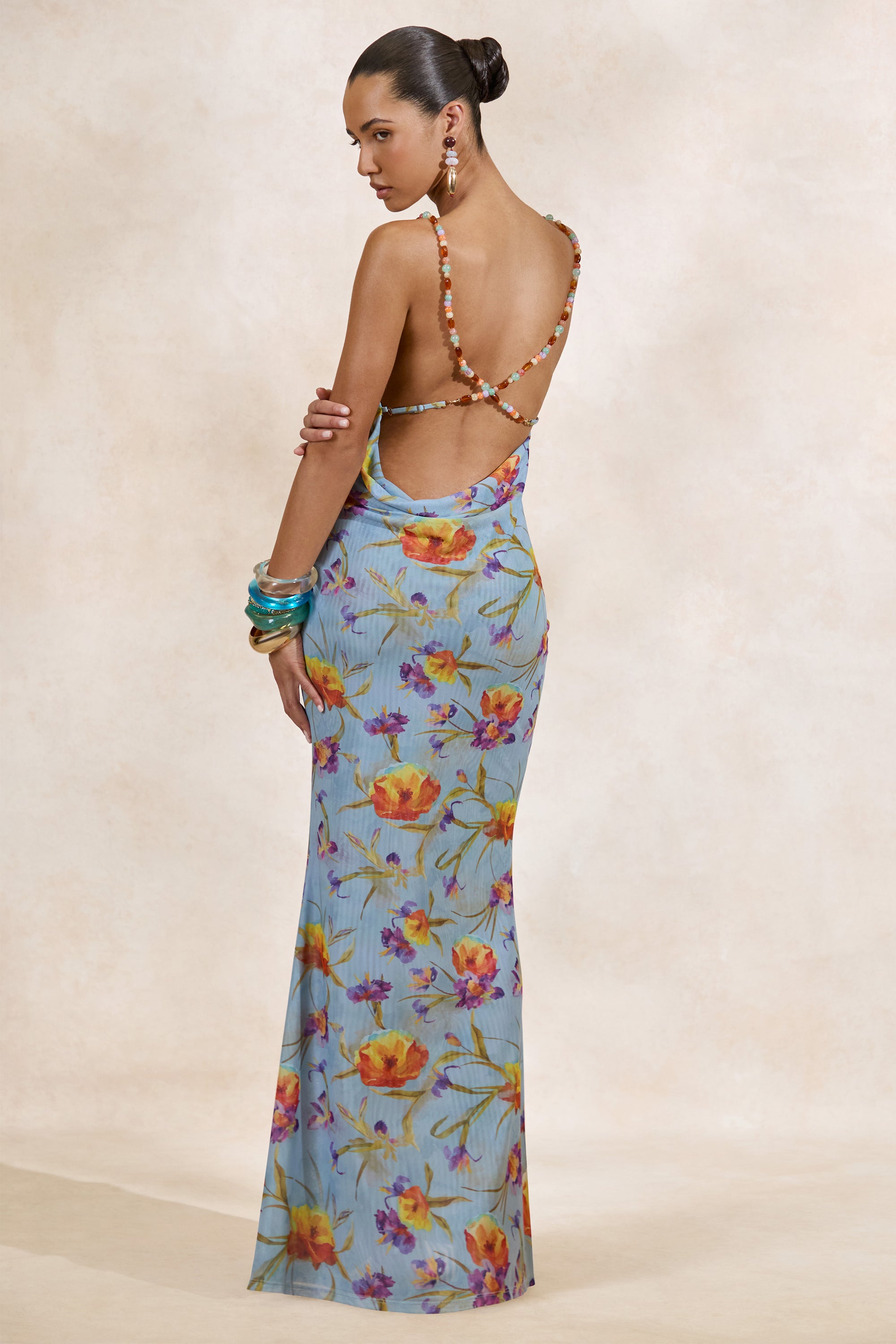 CL138209016- Raisa _ Blue Floral Mesh Cowl-Neck Maxi Dress5.jpg