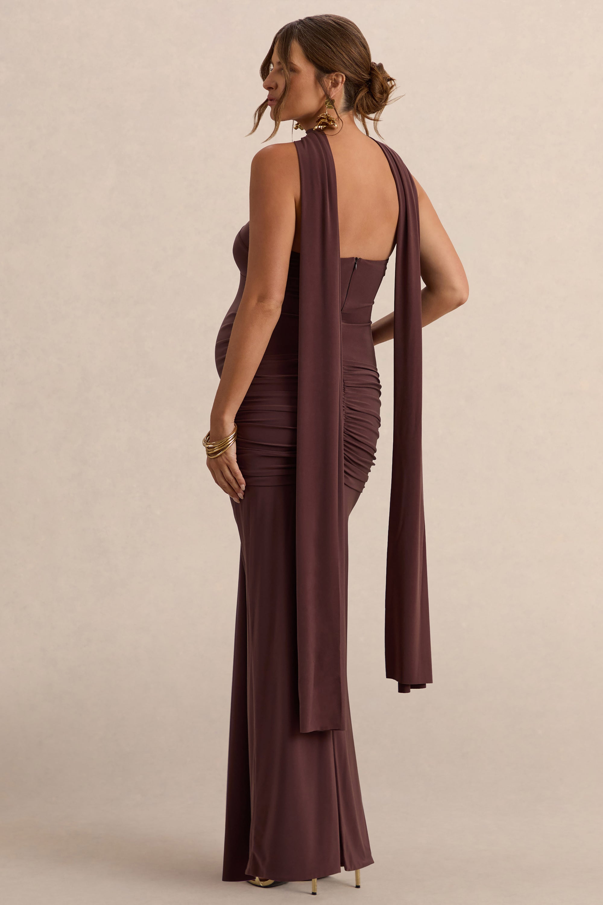 ECM_HR_CL138248022---Faustina-Dark-Brown-Bandeau-Neck-Maternity-Maxi-Dress-With-Scarf-Detail-And-Gathered-Detailing-3.jpg