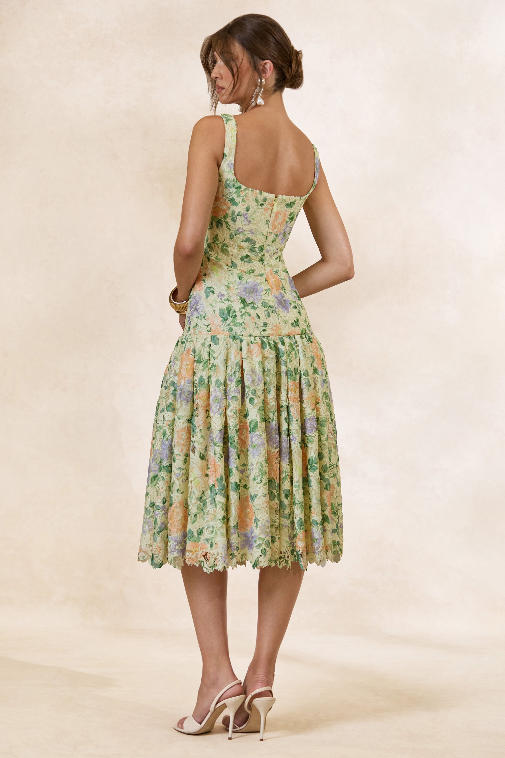 CL138259121 - Lumara _ Lemon Floral Print Lace Square-Neck Midi Dress With Drop Waist5.jpg