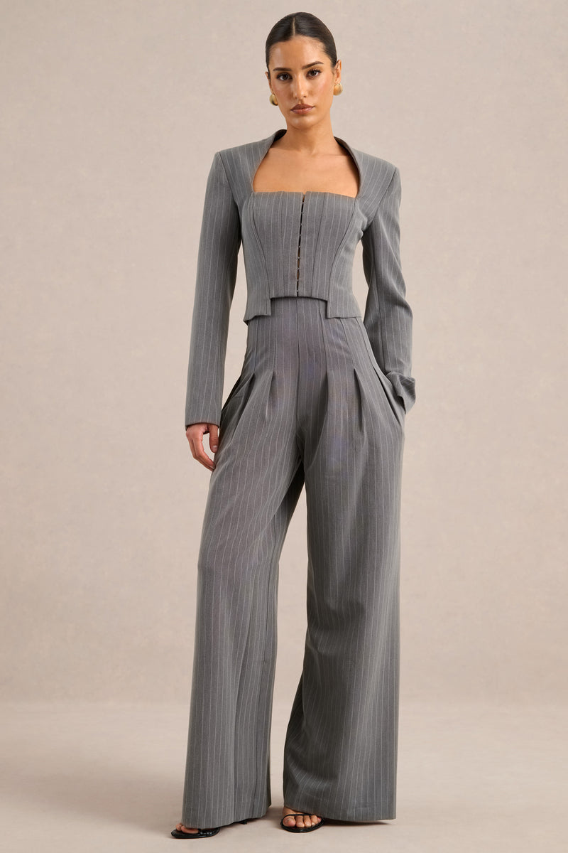 CL138274042 - Genara - Grey Pinstripe Wide-Leg Trousers 1.jpg
