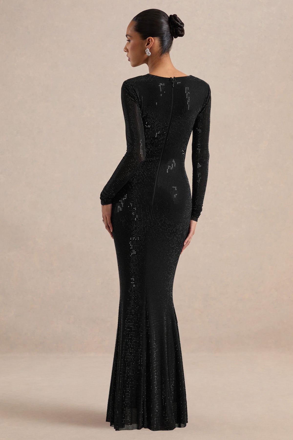 CL13835800106_ECM_HR_CL138358001_-_Laurinda___Black_Hotfix_Square-Neck_Maxi_Dress_With_Body_Cut-Outs5_d0627428-c066-459d-adbb-1f3aee13eb61