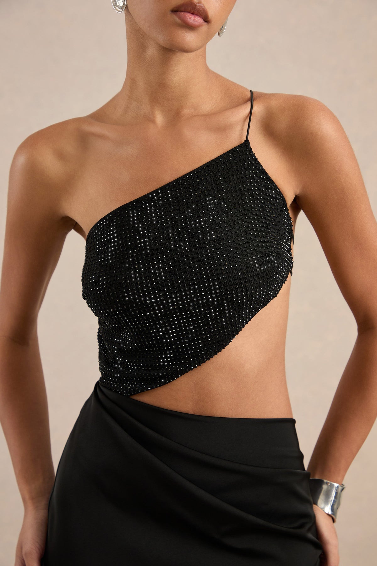 CL13836000106_ECM_HR_CL138360001_-_Lianae_-_Black_Satin_Diamante_Maxi_Dress_With_Body_Cut_Out_and_Open_Back3