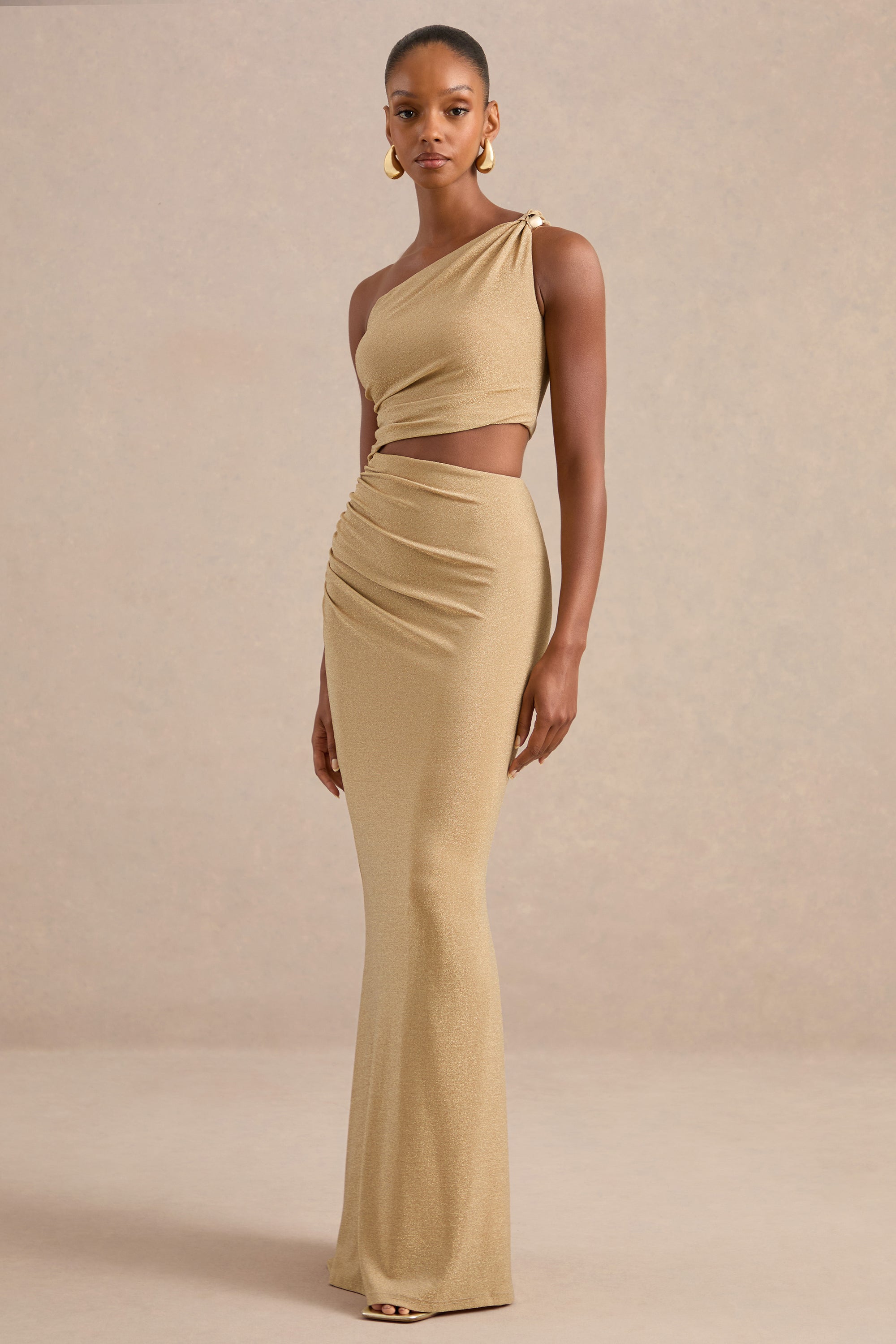 ECM_HR_CL138386050 - Andela Gold Metallic Asymmetric-Neck Maxi Dress With Cut-Outs And Gold Detail1.jpg
