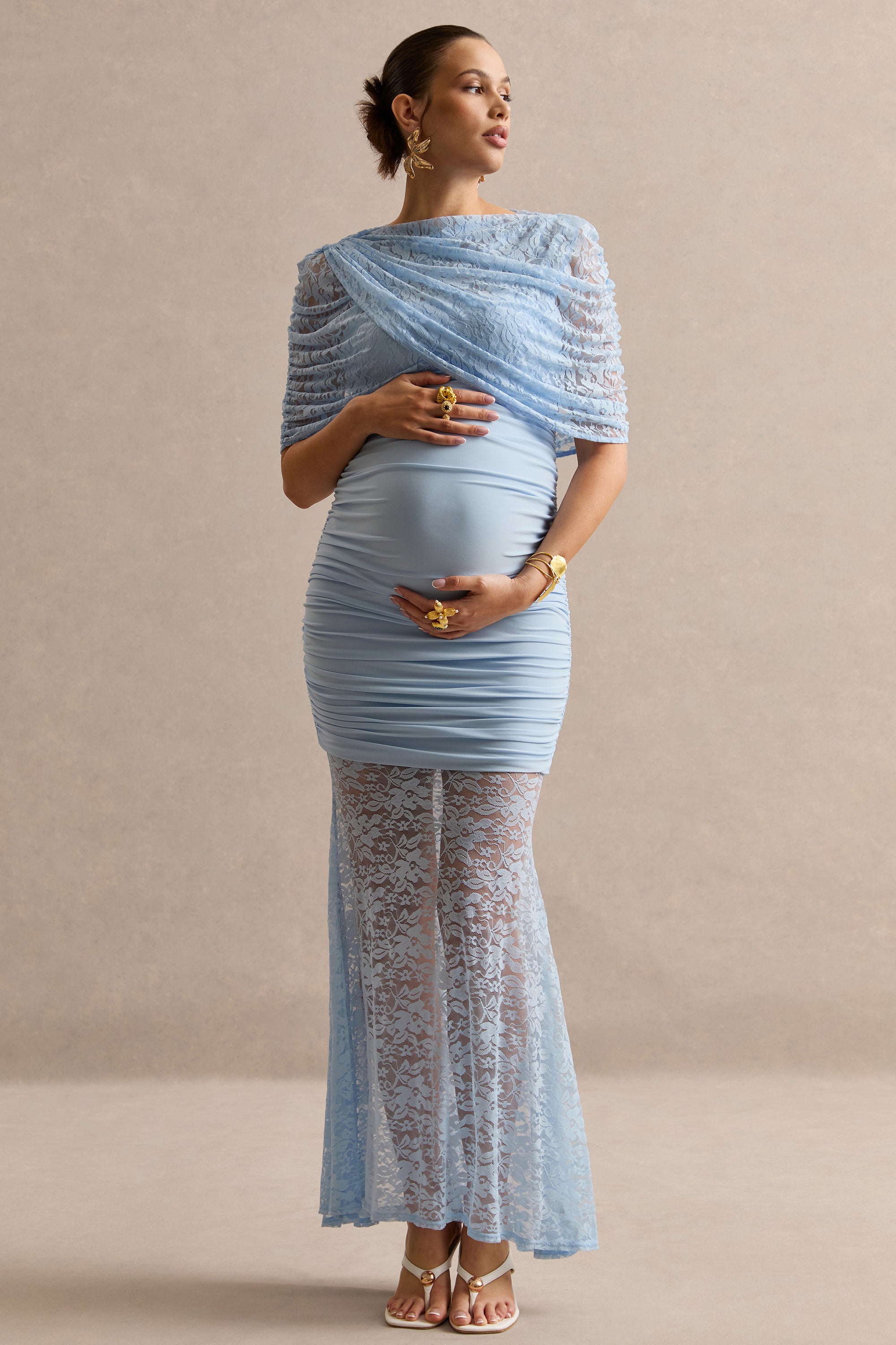 ECM_HR_CL138468013 - Bronta Light Blue Lace High-Neck Maternity Maxi Dress With Short Cape And Sheer Skirt0.jpg