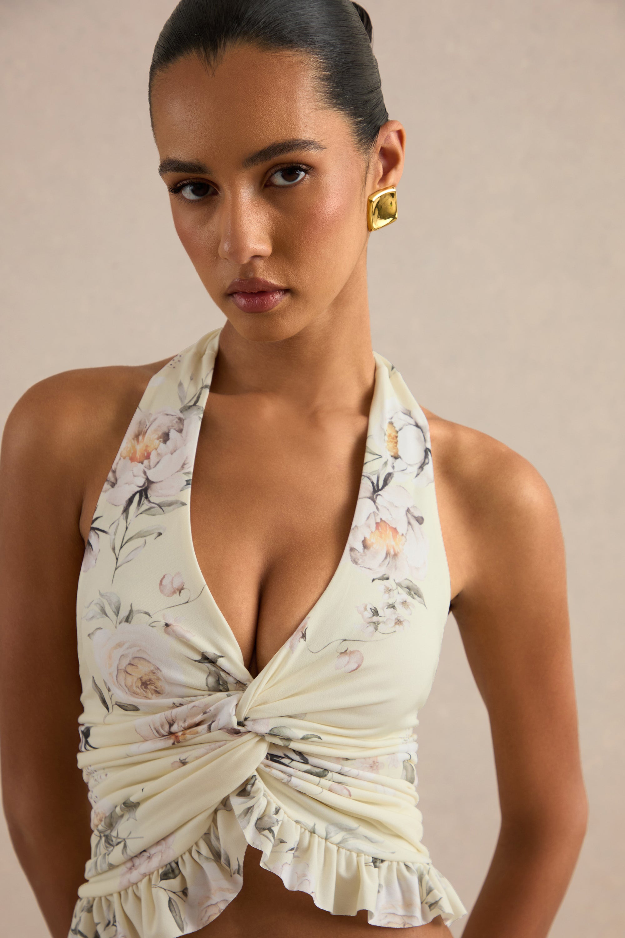 CL138494124 - Clovia _ Yellow Floral Print Halter-Neck Maternity Top 6.jpg