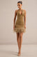 ECM_HR_CL138529050 - Coretta _ Gold Metallic Hotfix Halter-Neck Mini Dress With Chest Cut-Out And Feather Trim2.jpg