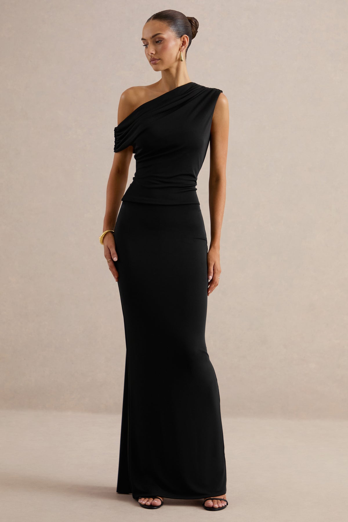 ECM_HR_Koralia Black Asymmetric-Neck Top With Sash Detail CL138546001 cl138547001 co ord   13.jpg