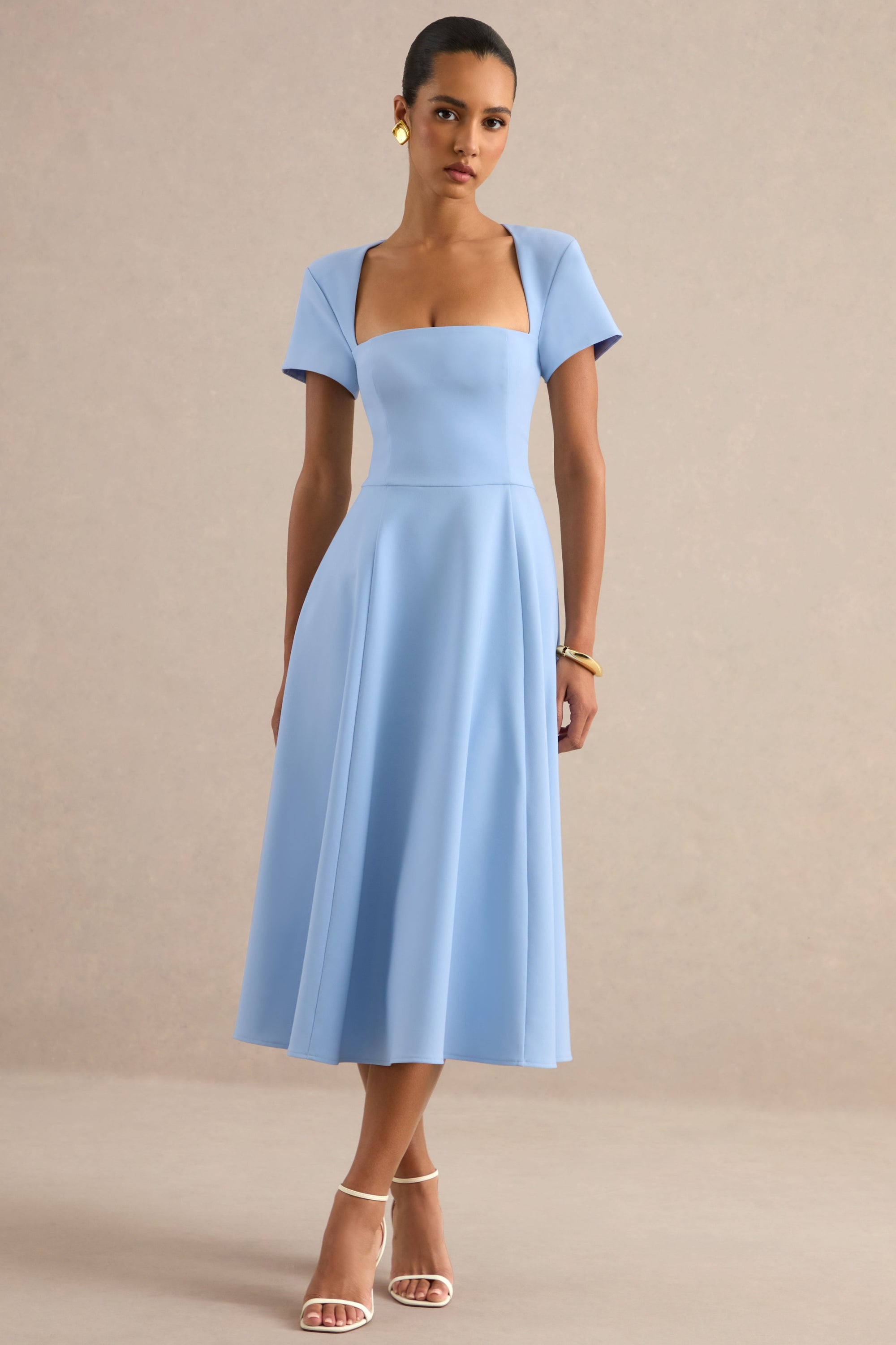 ECM_HR_CL138649013 - Donia _ Light Blue Square-Neck Midi Skater Dress 0.jpg