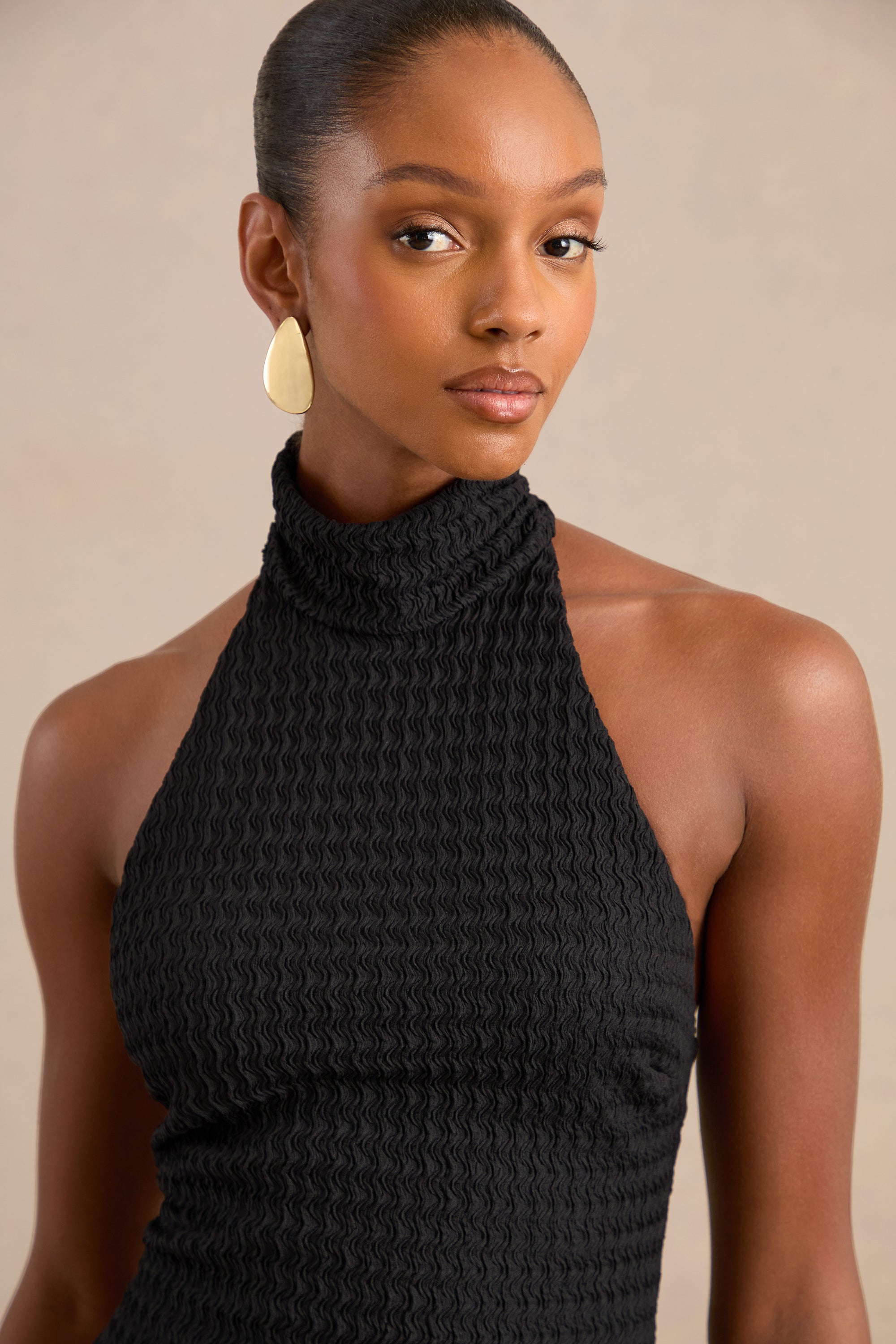 CL138671001 - Athenais Black Halter-Neck Top2.jpg
