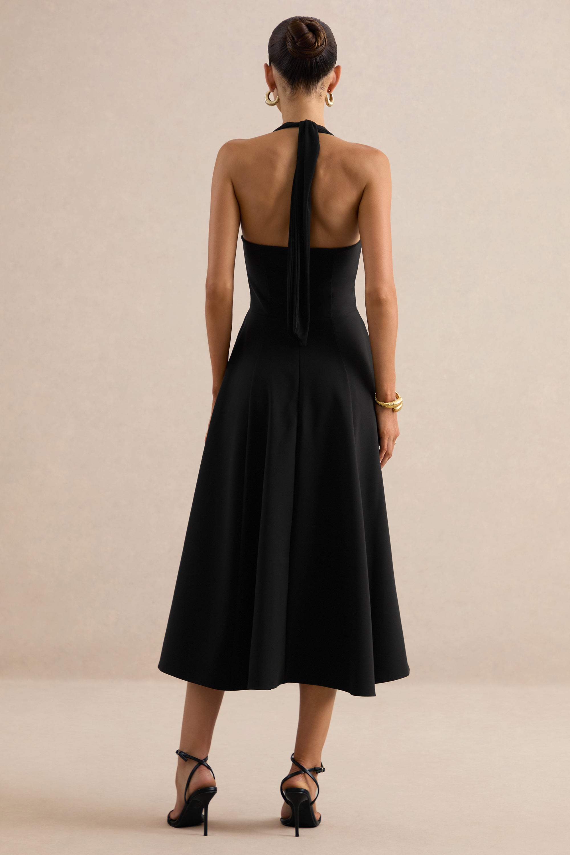ECM_HR_CL138695001 - Auburn | Black Halter Skater Midi Dress 5.jpg