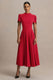 ECM_HR_CL136396100 - Vicky | Red High Neck Midi Dress With Puff Sleeves01H.jpg